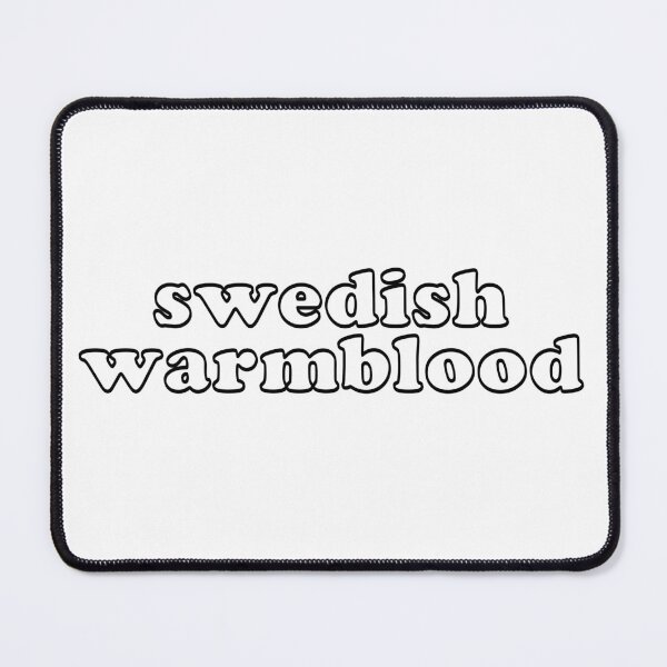 Item preview, Swedish Warmblood Bubble Letters designed and sold by theaadesigns.