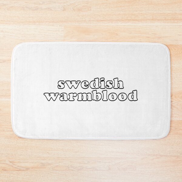 Item preview, Swedish Warmblood Bubble Letters designed and sold by theaadesigns.