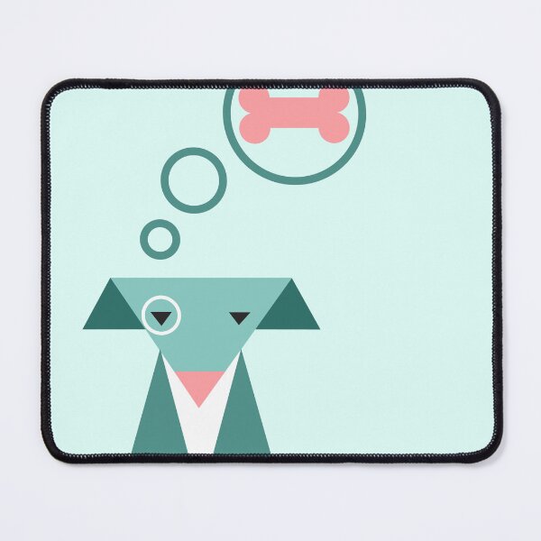 Item preview, Triangle Dogs Dreaming of Bones designed and sold by vinpauld.
