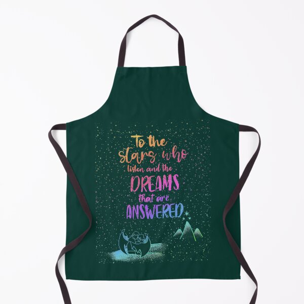 Item preview, To the stars who listen and the dreams that are answered Design in rainbow on black Clas designed and sold by TheLibraryClose.