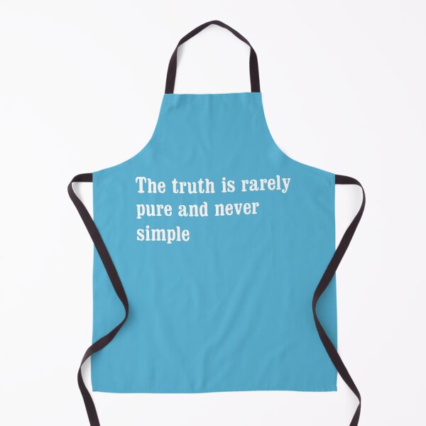 Item preview, The truth is rarely pure and never simple designed and sold by portokalis.