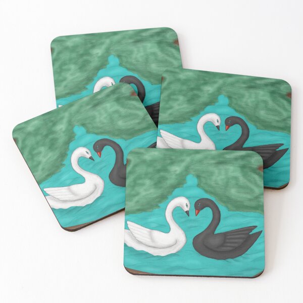 Item preview, Swans on a Lake designed and sold by an-open-book.