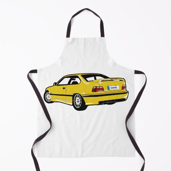 Item preview, Yellow 90s German Coupe designed and sold by CoolRide.