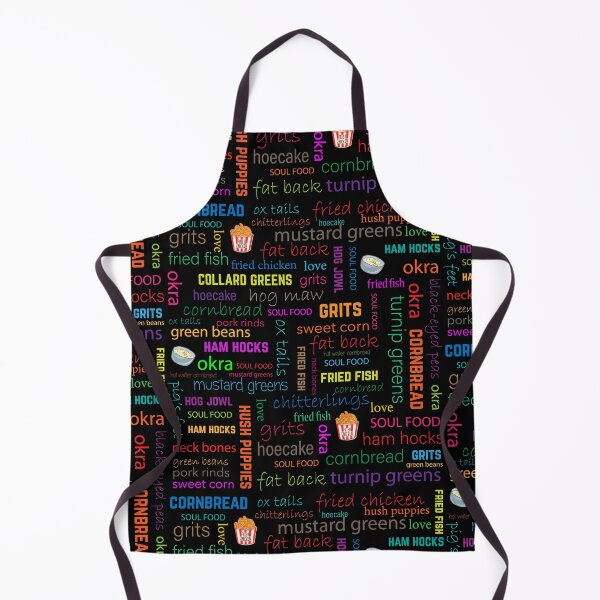 Item preview, Soul Food Lover Southern Cuisine Pattern designed and sold by blackartmatters.