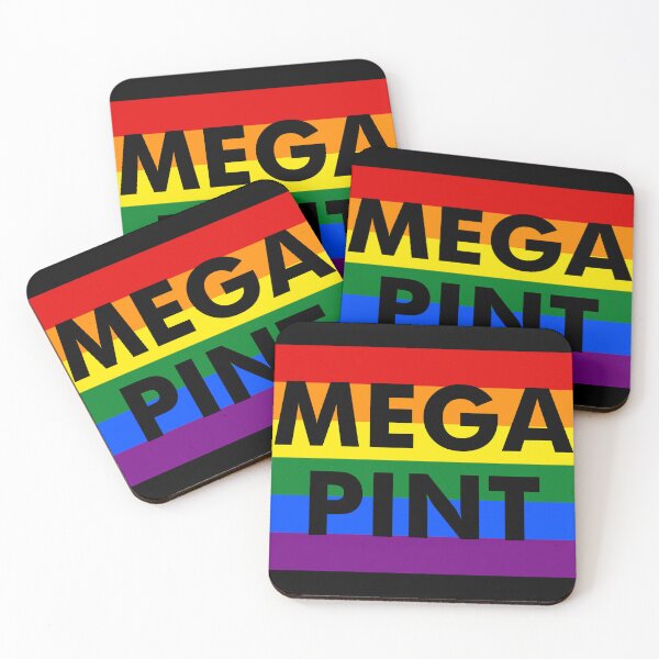 Item preview, MEGA PINT with LGBT Pride Flag designed and sold by BojanglerGTX.