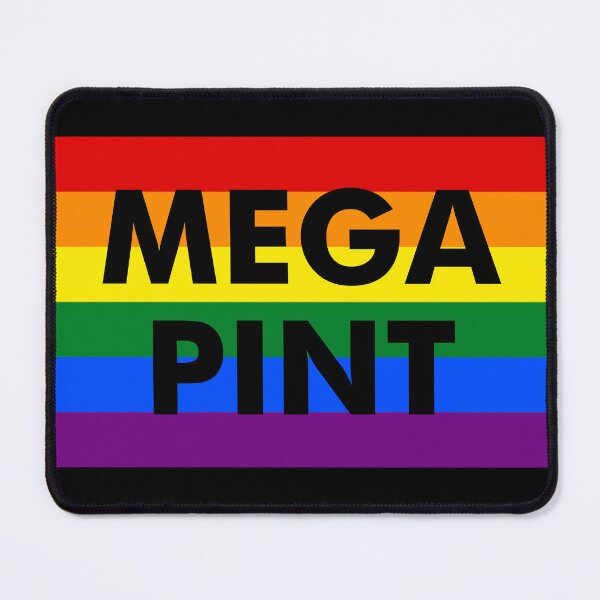 Item preview, MEGA PINT with LGBT Pride Flag designed and sold by BojanglerGTX.