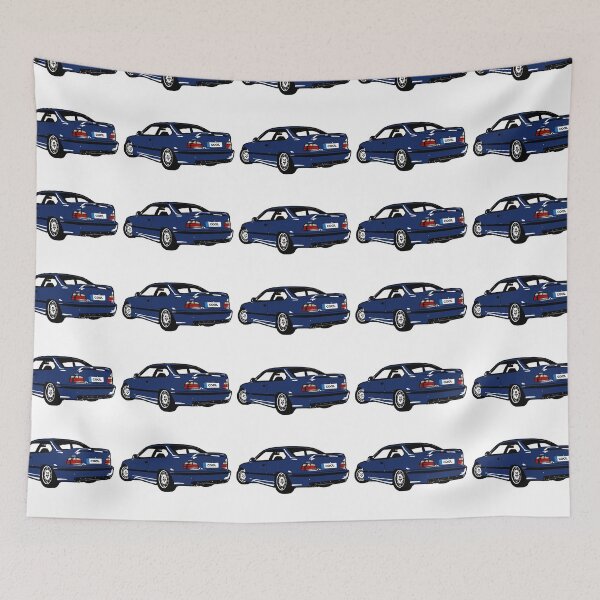 Item preview, Blue 90s German Coupe designed and sold by CoolRide.