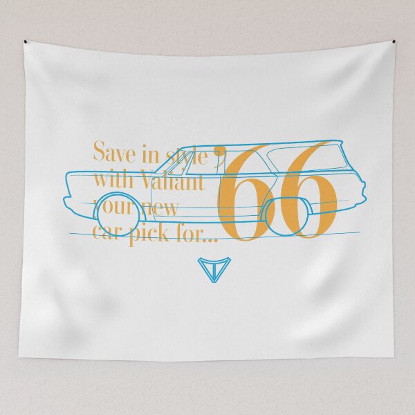 Item preview, 1966 Valiant (Wagon) - Save in Style! designed and sold by Justin Ellis.
