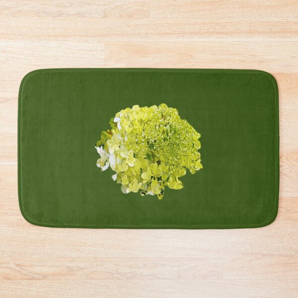 Item preview, Elegant Chartreuse Limelight Hydrangea on Green designed and sold by myrubiogarden.