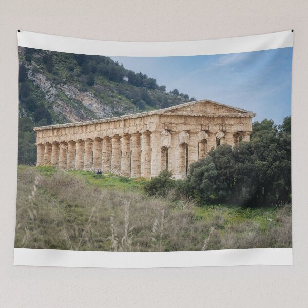 Item preview, Segesta Temple Sicily designed and sold by PhotoArt by Joan Carroll.