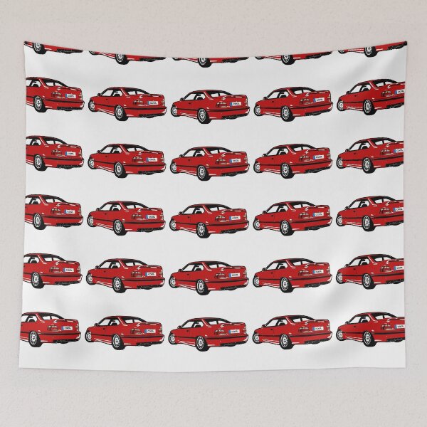 Item preview, Red 90s German Coupe designed and sold by CoolRide.