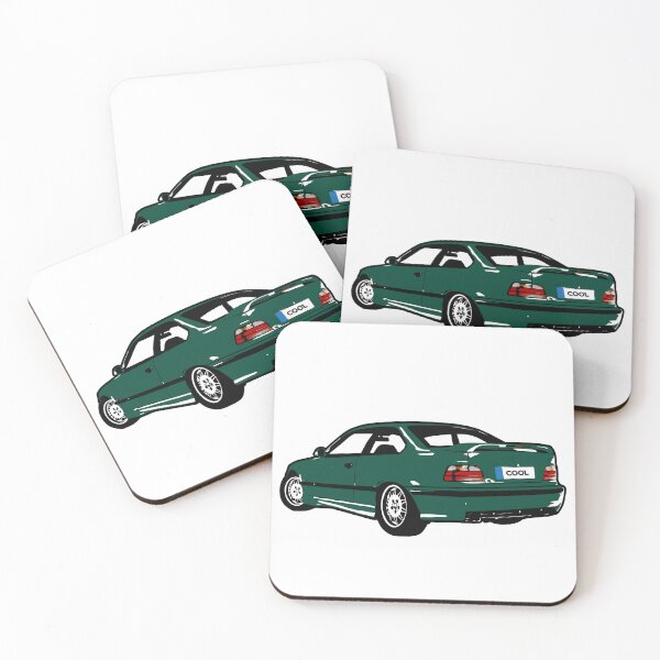Item preview, Green 90s German Coupe designed and sold by CoolRide.