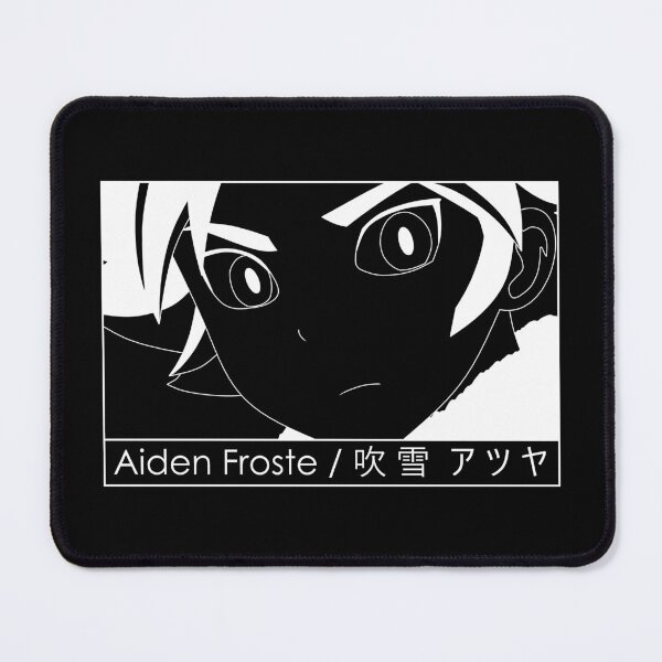 Artikelvorschau, Inazuma Eleven Aiden Froste (Fubuki Atsuya) Schwarz & Weiß entworfen und verkauft von Inazuma Shop.