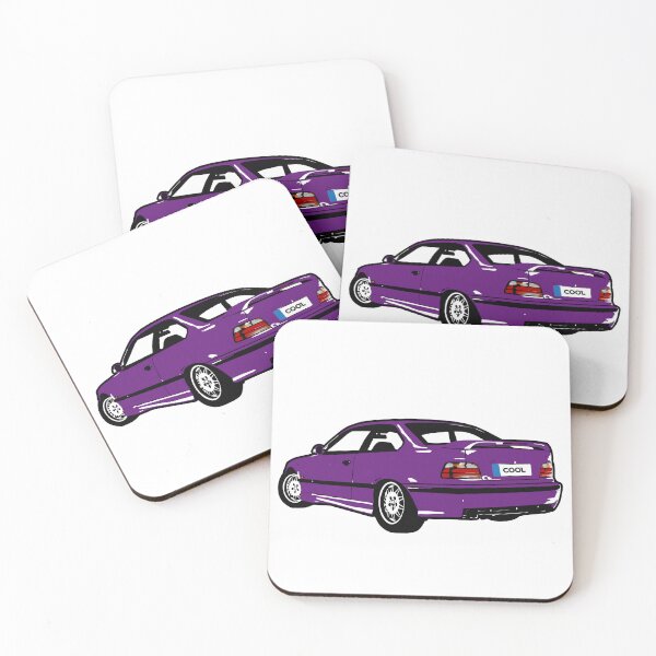 Item preview, Purple 90s German Coupe designed and sold by CoolRide.