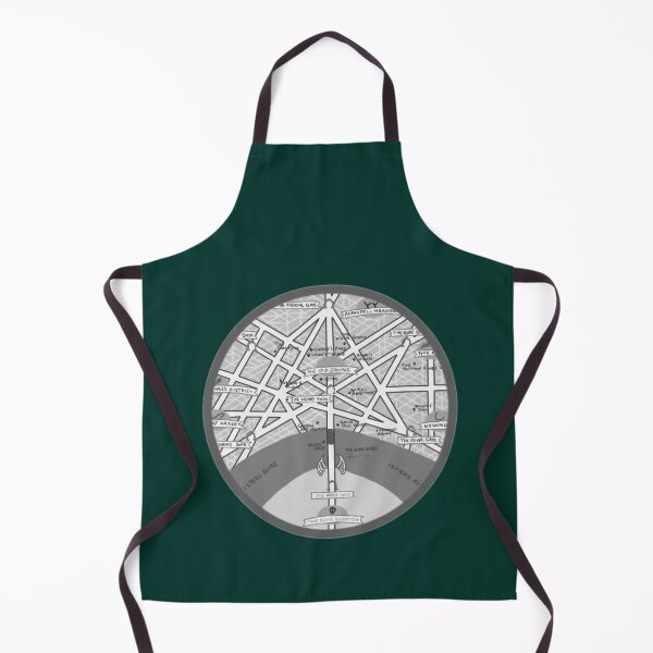 Item preview, Lunathion Map - Crescent City designed and sold by TheLibraryClose.