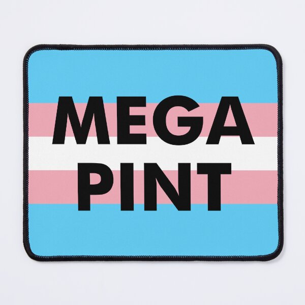 Item preview, MEGA PINT with Trans Pride Flag designed and sold by BojanglerGTX.
