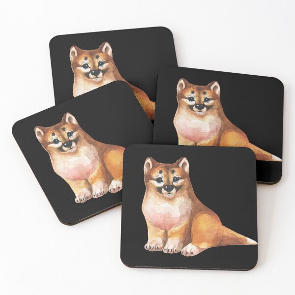 Item preview, Canis Familiaris Dingo, Cute Watercolor Dingo Dog, Best Gift Idea For Australian Dogs Lover designed and sold by Paintcorner.