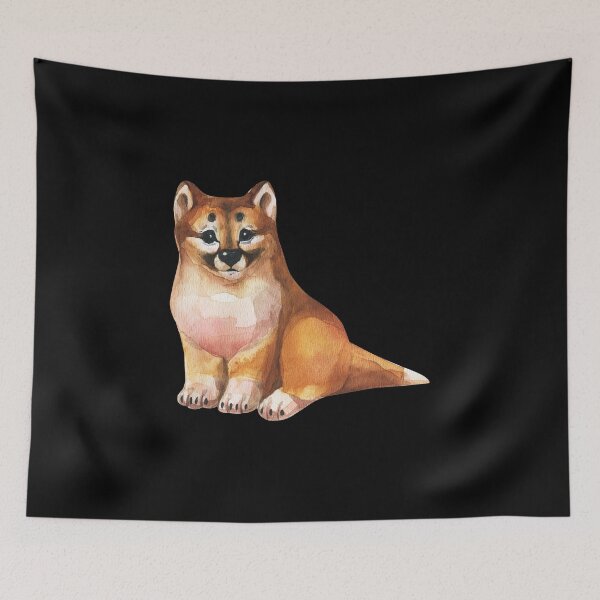 Item preview, Canis Familiaris Dingo, Cute Watercolor Dingo Dog, Best Gift Idea For Australian Dogs Lover designed and sold by Paintcorner.