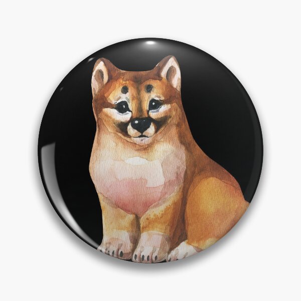 Item preview, Canis Familiaris Dingo, Cute Watercolor Dingo Dog, Best Gift Idea For Australian Dogs Lover designed and sold by Paintcorner.