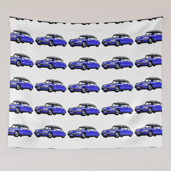Item preview, Blue Classic French Car designed and sold by CoolRide.