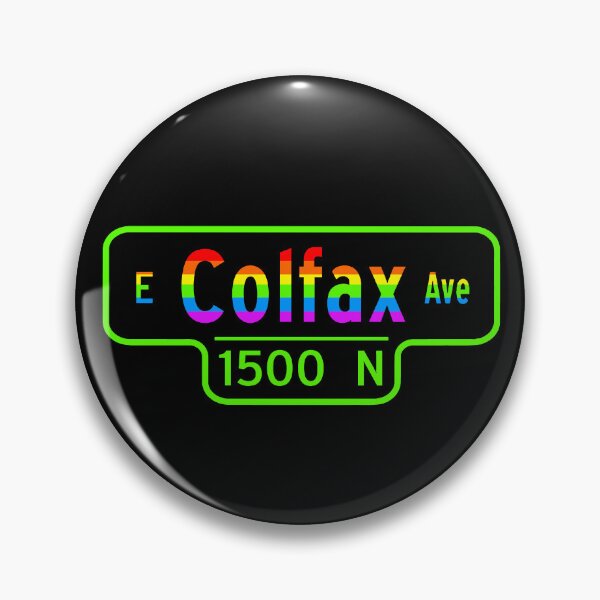 Item preview, Colfax Street Sign Gay Pride 2023 - Green designed and sold by RonTo.