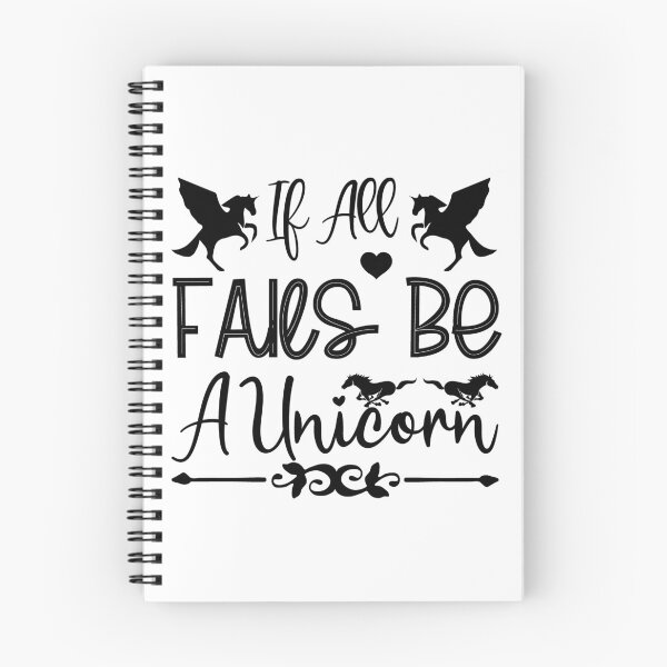 Item preview, If All Fails Be Unicorn Pony Funny Love Valentine Summer Gift Art Design Happy Life Apparel Essential Motivation Inspiration Joy Mood  designed and sold by DesignByHeartUK.