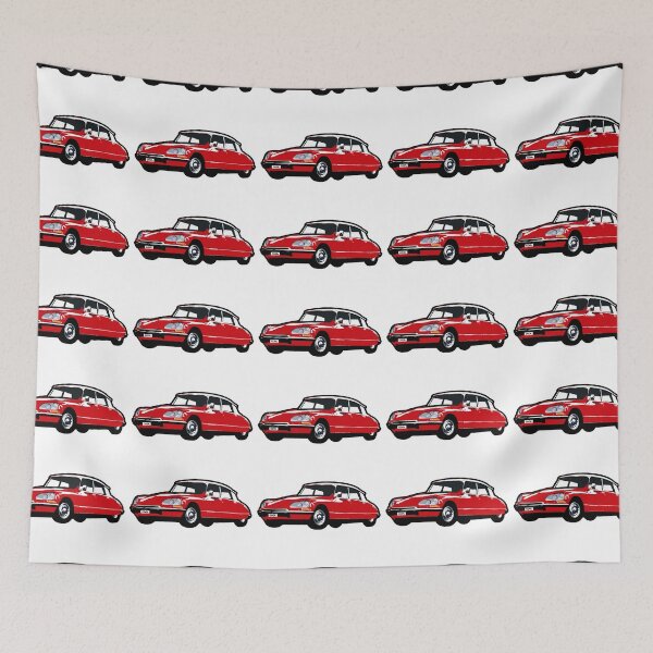 Item preview, Red Classic French Car designed and sold by CoolRide.