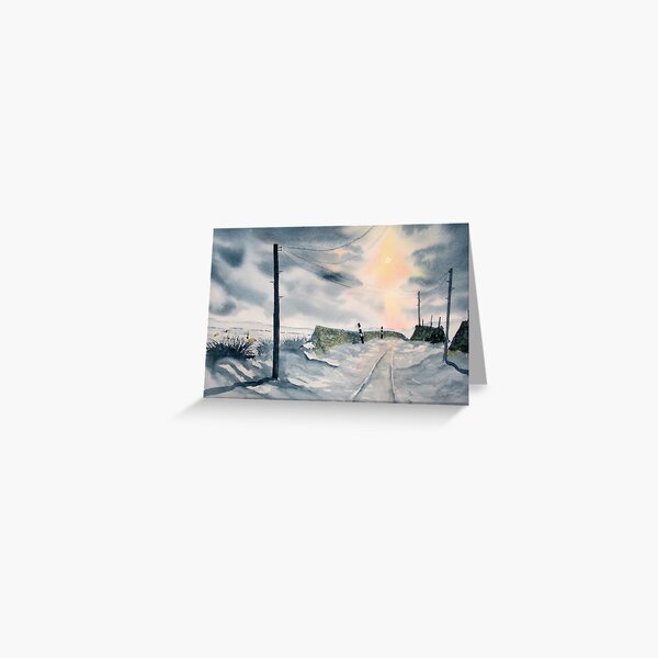 "December Dawn" Greeting Card
