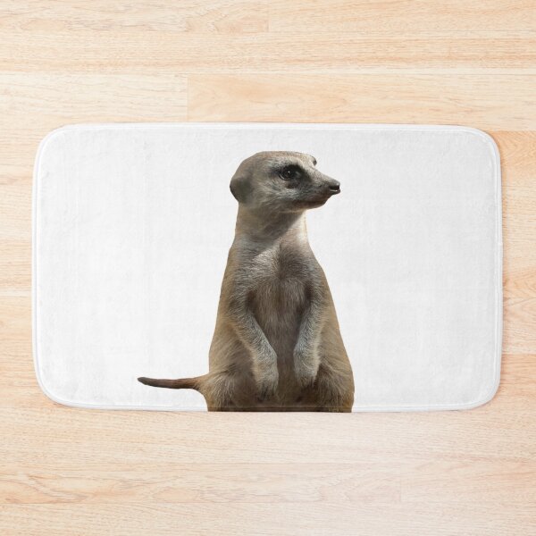 Item preview, Sitting Meerkat Cute Animal Portrait African Wildlife Safari Savanna Sergengeti  designed and sold by hopecope.