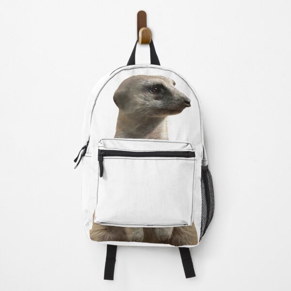 Item preview, Sitting Meerkat Cute Animal Portrait African Wildlife Safari Savanna Sergengeti designed and sold by hopecope.