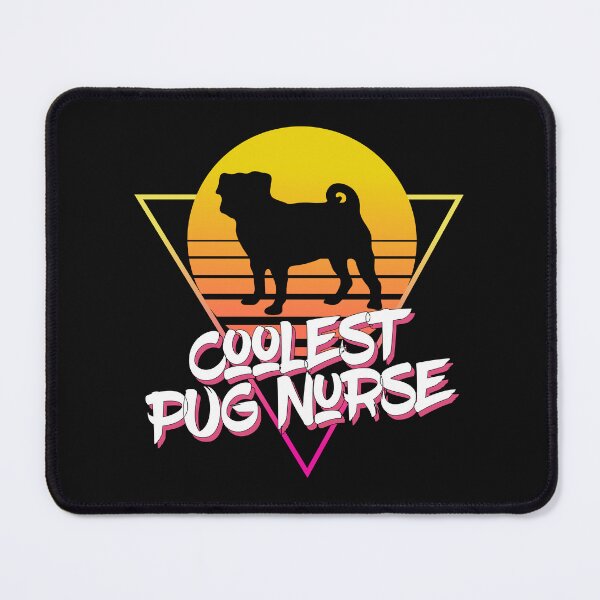 Item preview, Coolest Pug Nurse Sunset Pug Silhouette designed and sold by Pugstuff.