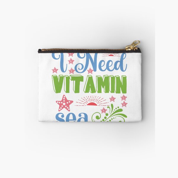 Item preview, I need Vitamin Sea Valentine Summer Gift Art Design Happy Life Apparel Essential Motivation Inspiration Joy Mood  designed and sold by DesignByHeartUK.