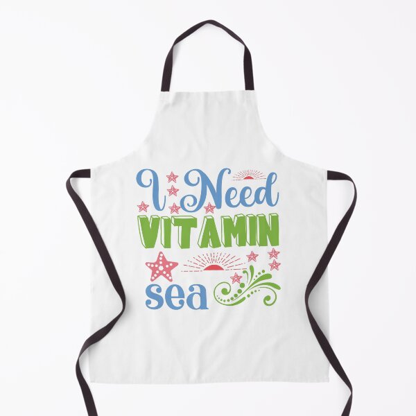 Item preview, I need Vitamin Sea Valentine Summer Gift Art Design Happy Life Apparel Essential Motivation Inspiration Joy Mood designed and sold by DesignByHeartUK.