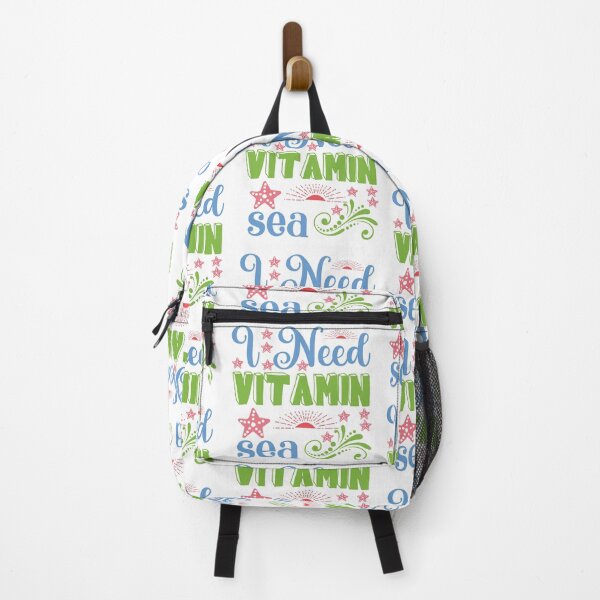 Item preview, I need Vitamin Sea Valentine Summer Gift Art Design Happy Life Apparel Essential Motivation Inspiration Joy Mood  designed and sold by DesignByHeartUK.