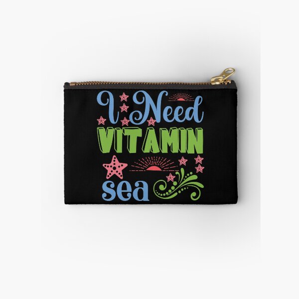 Item preview, I need Vitamin Sea Valentine Summer Gift Art Design Happy Life Apparel Essential Motivation Inspiration Joy Mood  designed and sold by DesignByHeartUK.
