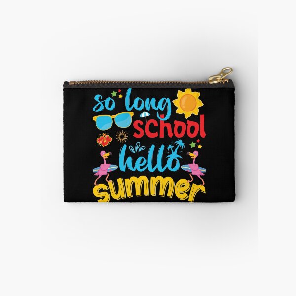 Item preview, So Long School Hello Summer Last Day of School Flamingo designed and sold by CREATIVE-TEE.