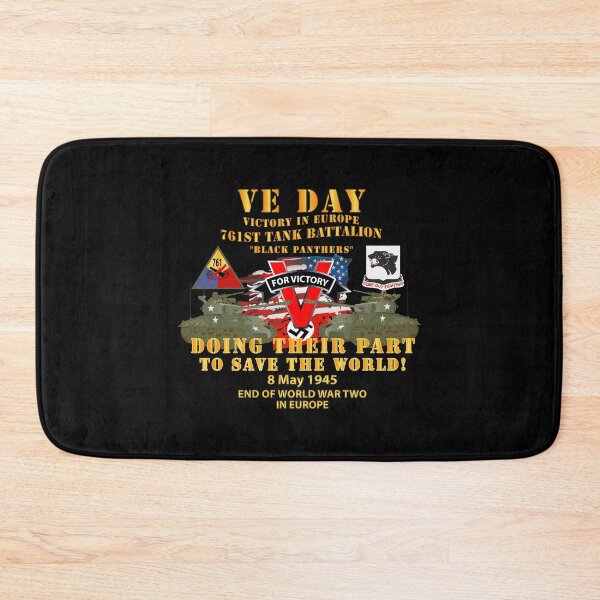 Item preview, Army - 761st Tank Bn - VE Day - Victory in Europe Day - End of WWII designed and sold by Military Insignia Products.