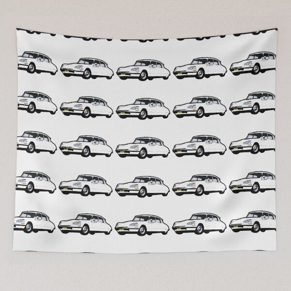 Item preview, White Classic French Car designed and sold by CoolRide.