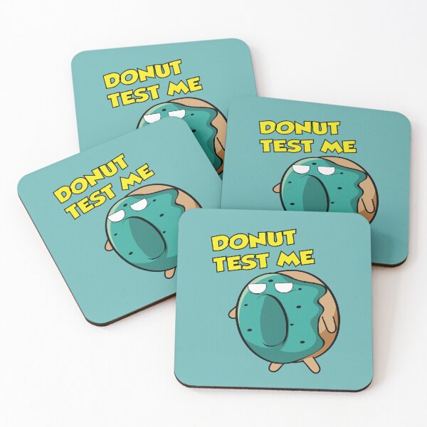 Item preview, Donut test me angry donut designed and sold by Donutlovers.