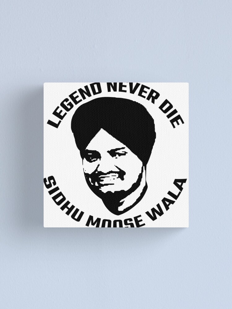 Legends never die sidhu moose wala  Art Print for Sale by Desi Merch