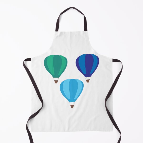 Item preview, Hot Air Balloons (Teal and Blue) designed and sold by Arianna Khalil.