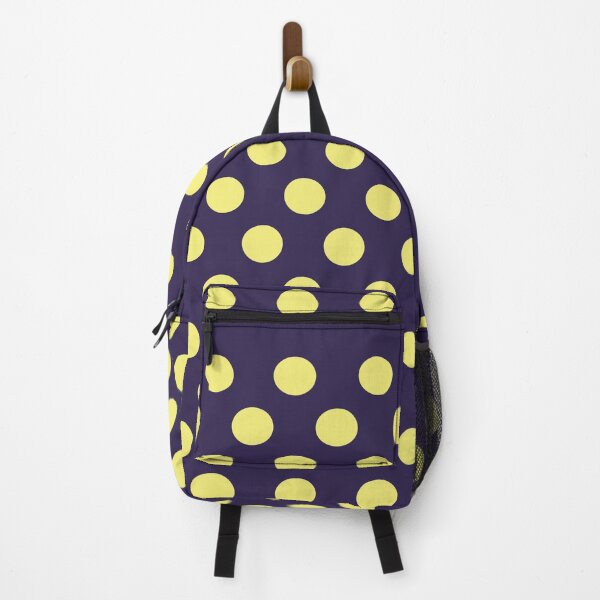 Item preview, Medium YELLOW and NAVY BLUE POLKA DOTS designed and sold by RachelMacht.