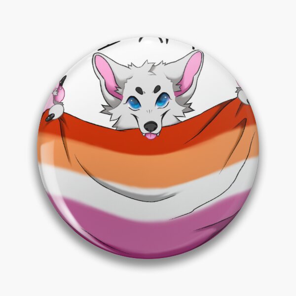 Artikelvorschau, "Ich bin (lesbisch)" Pride Sticker entworfen und verkauft von RubyBites.
