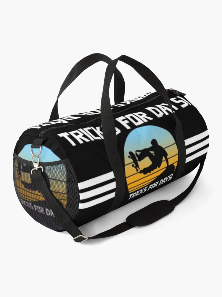 "Skateboard Tricks for Days!" Duffle Bag for Sale by MoniquePrince