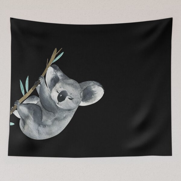 Item preview, Cute Koala Bear watercolor, Phascolarctos Cinereus, Best Gift Idea For Koala Lovers designed and sold by Paintcorner.