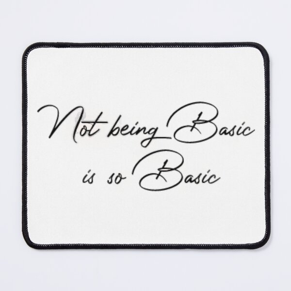 Item preview, Not Basic designed and sold by sportzbooze.