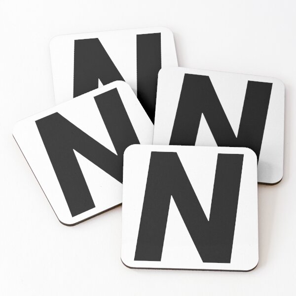 Item preview, Letter N Word nn letra ene designed and sold by ZooOfArt.