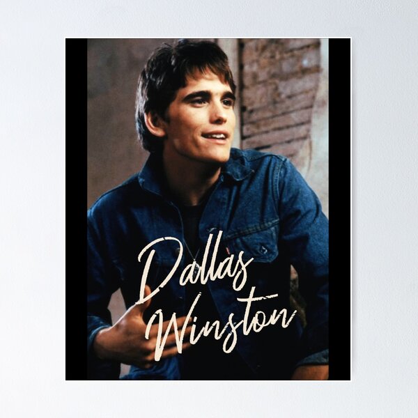 Item preview, Dallas Winston The Outsiders 80s movie   designed and sold by SarahAt36.