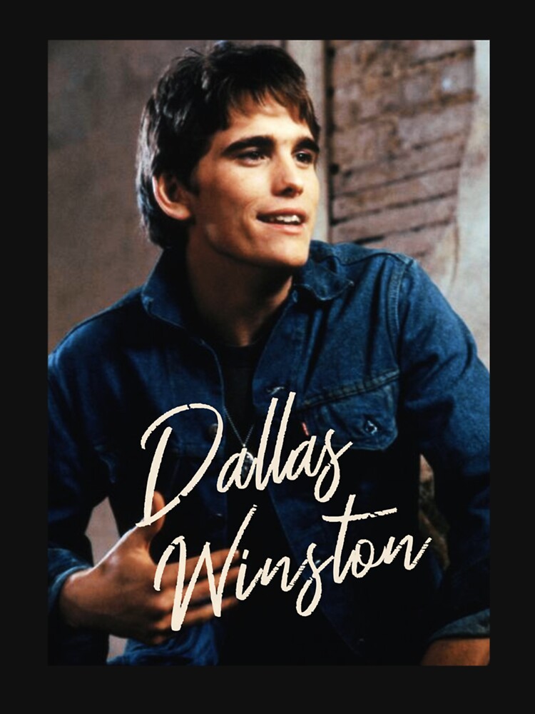 "Dallas Winston The Outsiders 80s movie " Essential TShirt for Sale by
