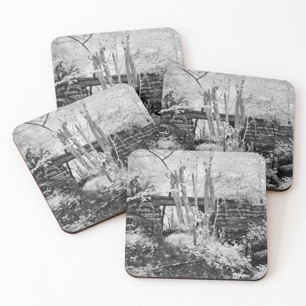 Item preview, The old railway bridge. Infrared bw photography designed and sold by Jouko Lehto Photography.